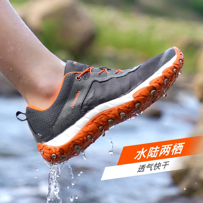 Zapatos acuáticos de verano para hombre, zapatos de pesca transpirables de secado rápido para mujer, zapatos de agua antideslizantes para trekking, zapatillas deportivas para senderismo - imagen 5