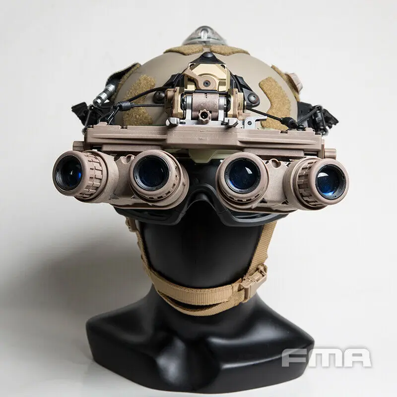 FMA Gafas antidisturbios tácticas divididas para casco ARC antiniebla - imagen 4