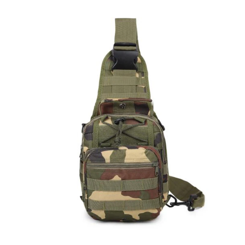 Bolsa militar de nailon 600D para caza, mochila táctica impermeable y transpirable, bolso de pecho para hombre, mochila para exteriores Molle Daypack - imagen 4