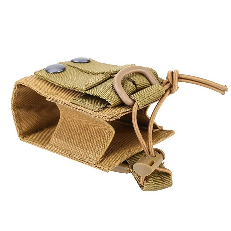 Bolsa táctica Molle para walkie-talkie, bolsa de caza de nailon, bolsillo para cintura, accesorios de caza - imagen 2