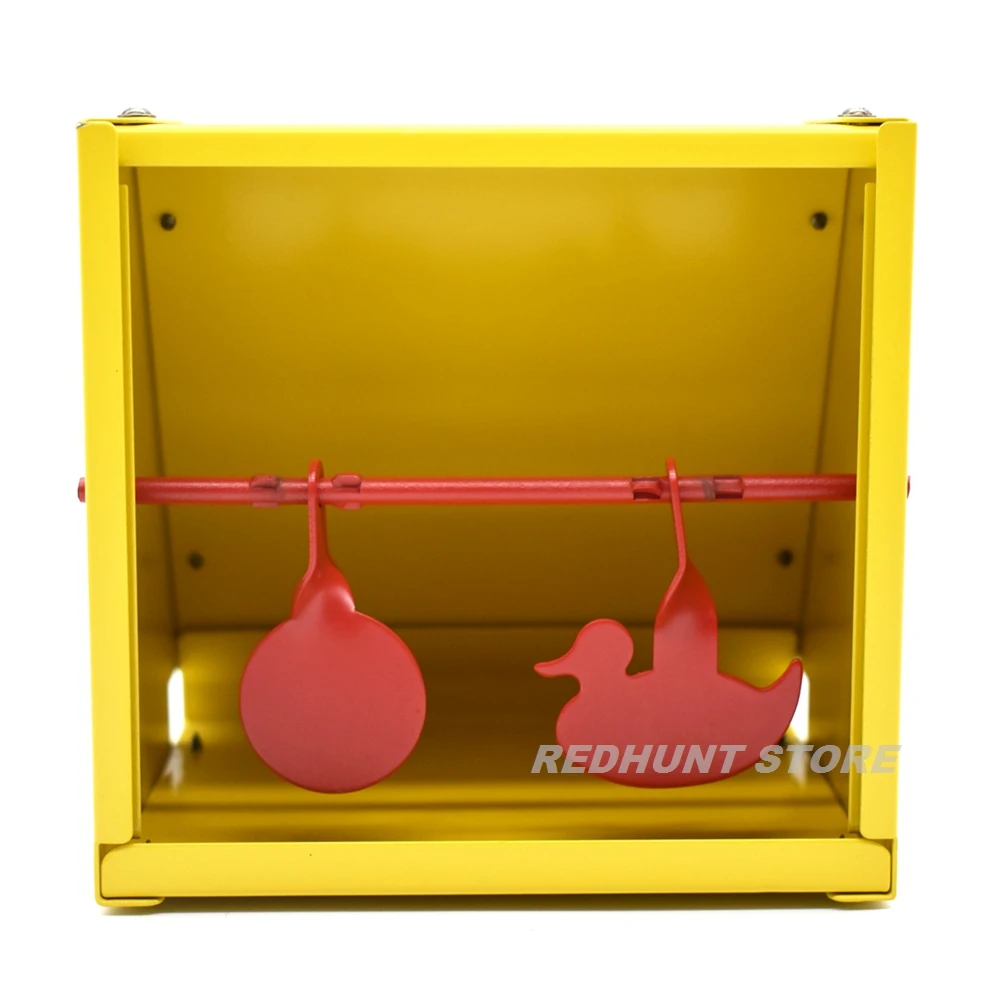Trampa de Pellets de Acero, Soporte de Objetivos de Disparo, Caja de Entrenamiento, Pistola, Rifle, Pistola, Airsoft, Pistola BB, Rifle de Aire, 14x14cm, 5,5"