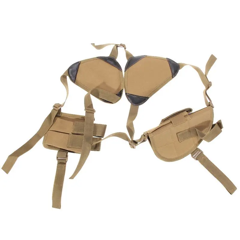 Funda de cuero táctica oculta para mano derecha, bolso de hombro, bolsa de nailon para pistola, Glock 17, 92, accesorios para pistola Sig Sauer - imagen 4