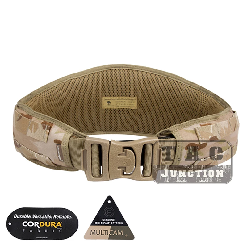 Emerson-cinturón táctico acolchado con sistema MOLLE, cinturón de camuflaje multifunción para combate de caza, Airsoft - imagen 2