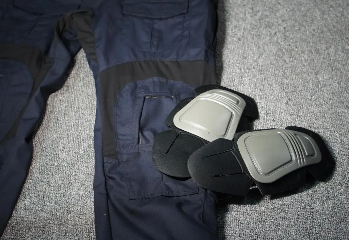 SMTP TM3 noche azul marino azul profundo tácticas de entrenamiento piel de rana G3 conjunto de traje de rana de combate azul y negro - imagen 4