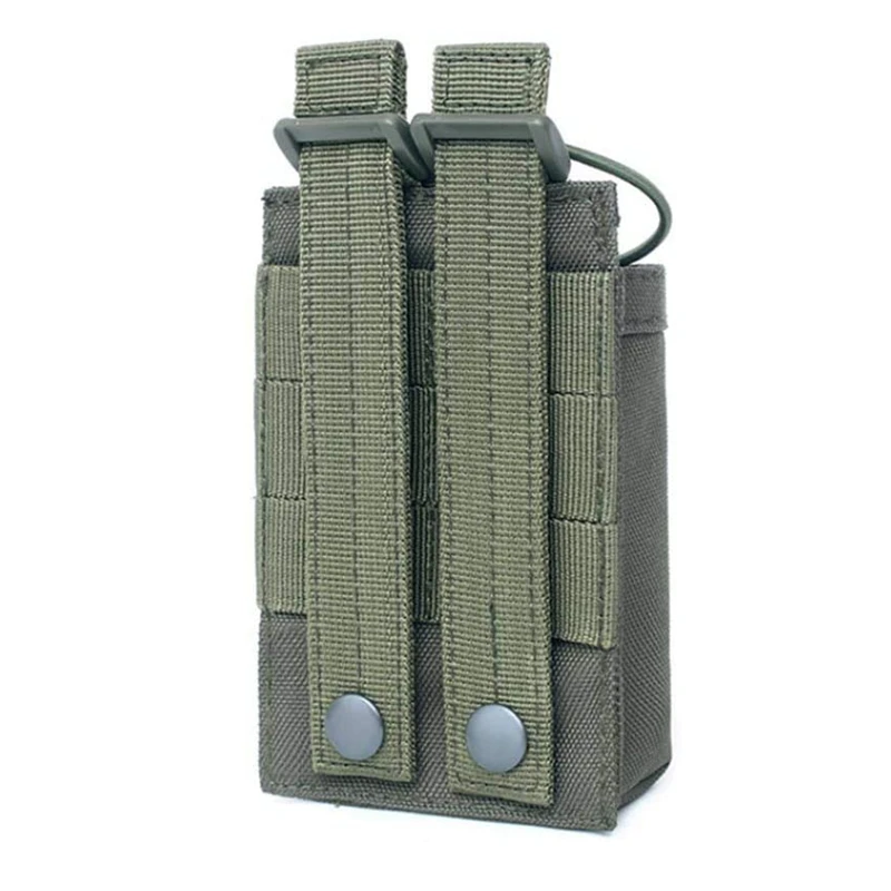 Soporte táctico para Radio Molle, funda para Radio, funda para Radios de alta resistencia para Walkie Talkies de dos vías, equipo de caza Baofeng - imagen 5