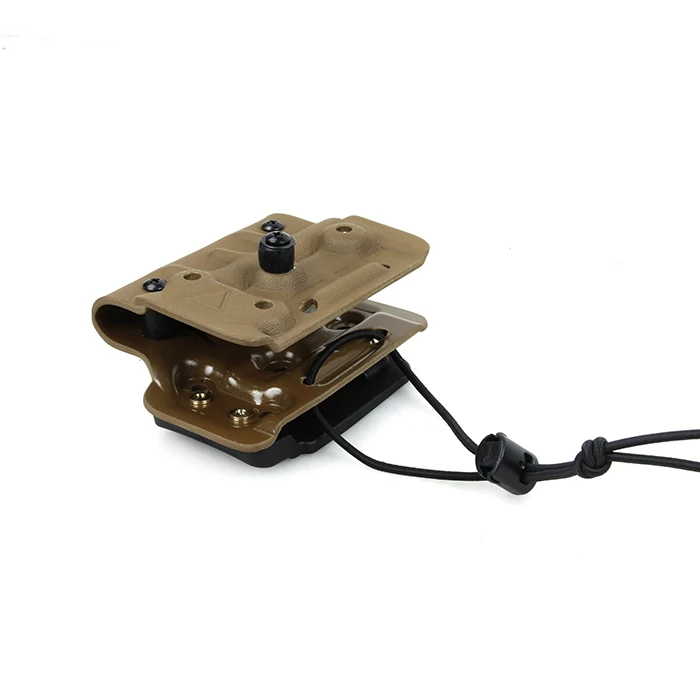 Soporte de clip para cinturón táctico W & T Kydex Holster para TM M870 Breacher BK/DE, WT-870, nuevo - imagen 4