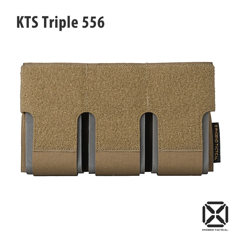 FCSK2.0 KTS Bolsa triple para revistas Clips incorporados Triple 556 Bolsa para revistas de recuperación rápida Tecnología compuesta láser - imagen 4
