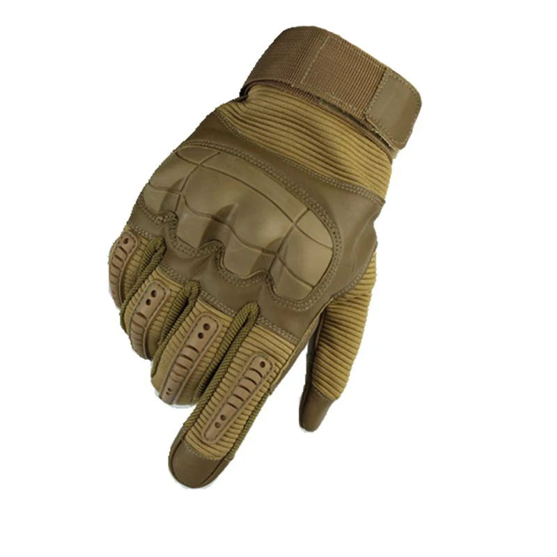 Manoplas antideslizantes para hombre y mujer, guantes tácticos de goma de dedo completo para tiro al aire libre, ciclismo, escalada, correr y senderismo - imagen 2