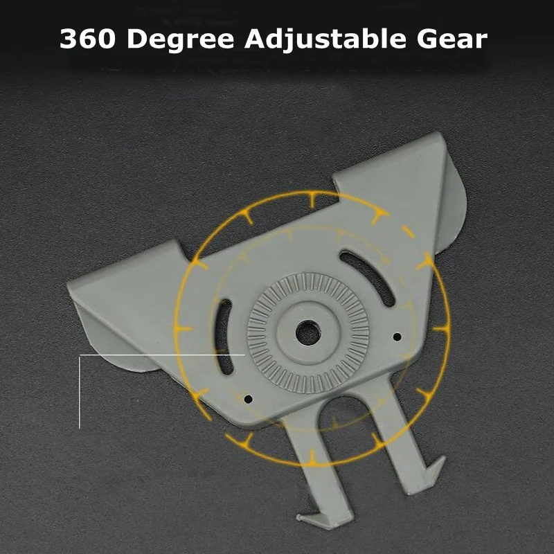 Funda para pistola de caza, soporte de placa de fijación Molle para pistola G17 M9 Sig P226, armadura de paleta, accesorios para chaleco de carga - imagen 4