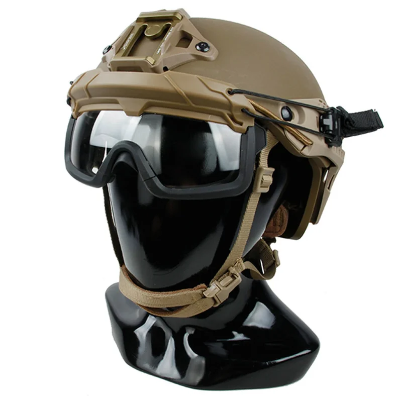 TMC-Gafas antivaho separadas para cascos tácticos, nivel a prueba de explosiones, envío gratis, ANSI Z87.1, TMC3105 - imagen 5