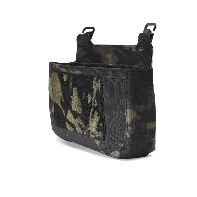 Chaleco táctico, bolsa de Panel frontal de ataque, placa de conversión de expansión, bolsa interior de corte láser Multicolor/inserto Triple 556 - imagen 3