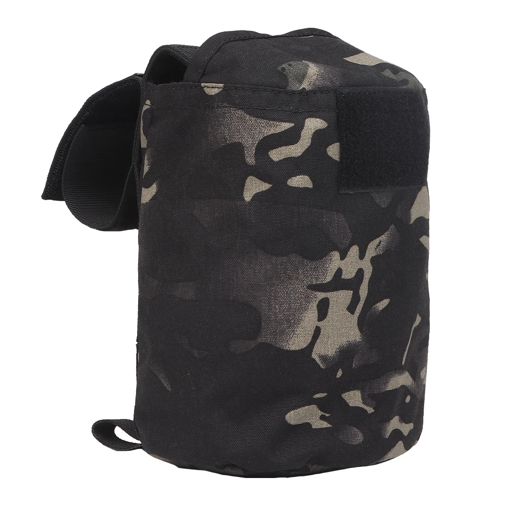 Riñonera multifuncional de alta capacidad, bolsa de almacenamiento de camuflaje táctico, bolsa colgante portátil plegable resistente al desgaste para exteriores - imagen 5