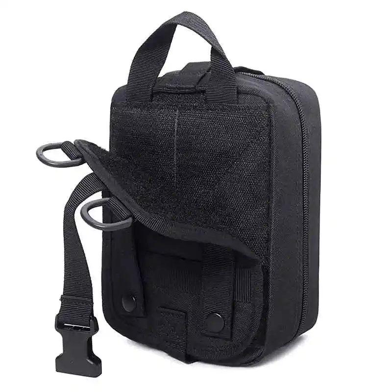 Bolsa militar Molle para viajes al aire libre y senderismo, bolso táctico de nailon duradero, rasgado, EMT, primeros auxilios, IFAK, vacío, novedad - imagen 4