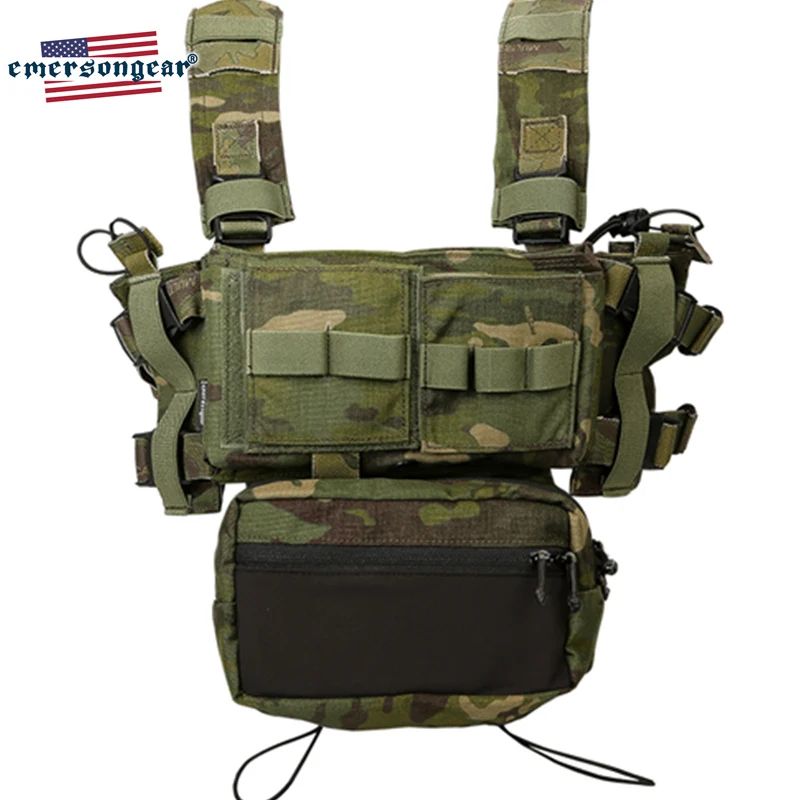 Emersongear-plataforma de pecho táctica MK3 para chaleco portador de placa, bolsa de combate para caza, Airsoft Mag, armadura, equipo de entrenamiento de combate - imagen 2