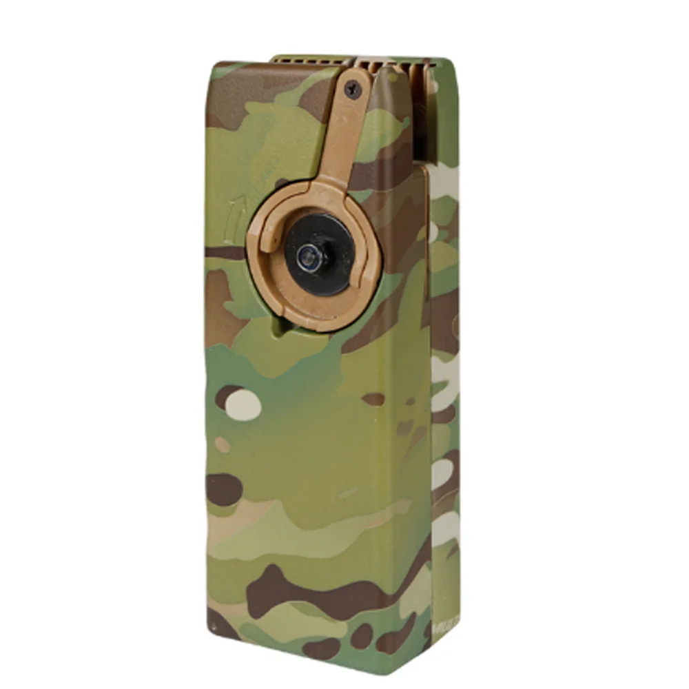 VULPO Airsoft Paintball M4 BB cargador de velocidad 1000 rondas manivela cargador rápido AK MP5 G36 adaptador de cargador de velocidad de revista - imagen 4