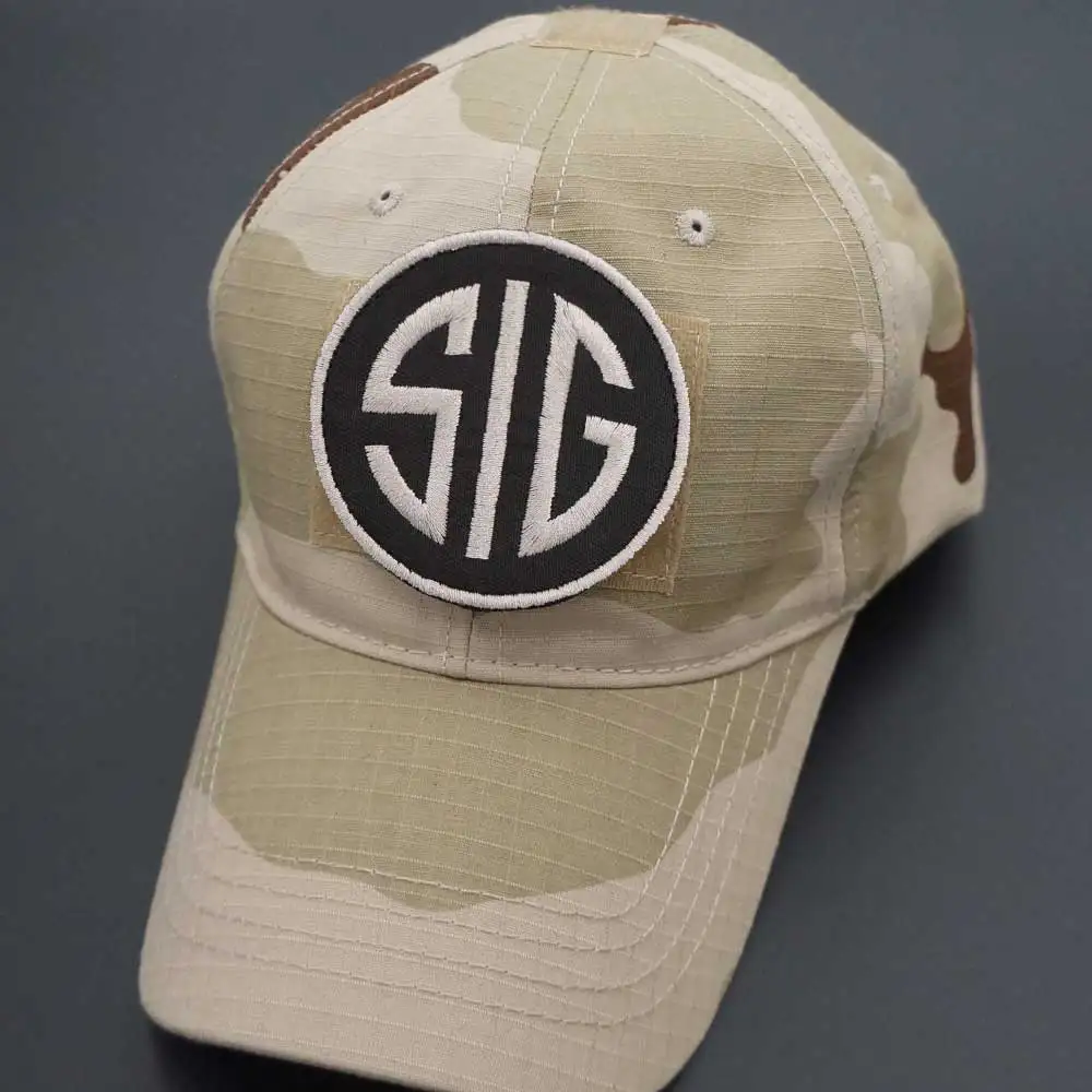 SIG SAUER parches de moral militar táctica, insignia bordada con respaldo de gancho para mochila, chaquetas, sombrero, decoración - imagen 3