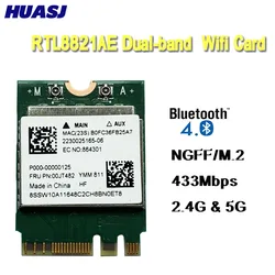 Tarjeta WiFi M.2 doble banda con Bluetooth 802.11ac