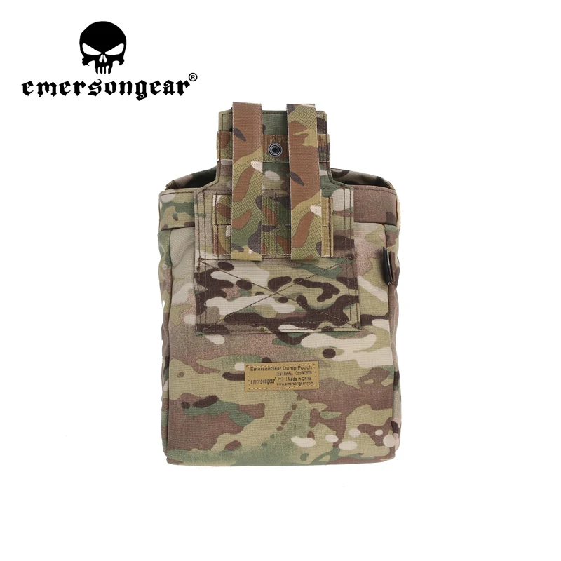 Emersongear-bolsa de volcado táctica, bolsa de almacenamiento para revistas Mag, sistema Molle para Airsoft, Camping, caza al aire libre, juego CS - imagen 2