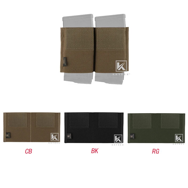 KRYDEX-inserto de revista Spiritus Style 7,62 HK, 7,75x4 ", soporte de revista doble incorporado elástico para Micro Fight MK3 MK4, aparejo de pecho