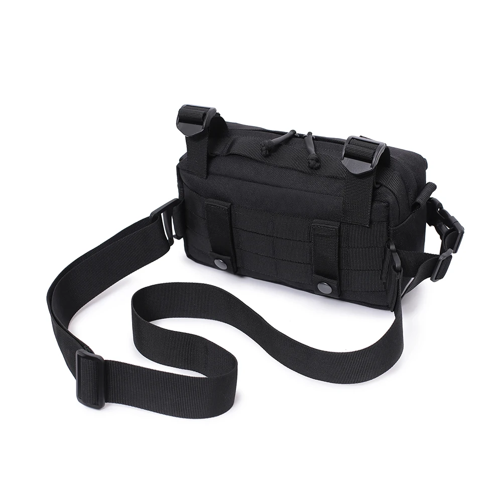 Bolsa de mensajero Molle para deportes tácticos, bolso de hombro multiusos, impermeable, para viaje, escalada - imagen 2