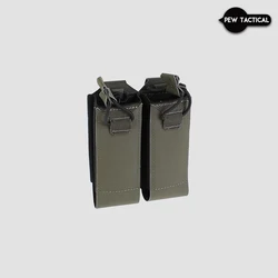 PEW TACTICAL Portarevistas doble MOLLE para subfusil MPX P90