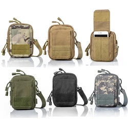 Bolso lateral de hombro cruzado para hombre y mujer, Mini bolsa de mensajero, bolsa de viaje para pasaporte, bolsa táctica, cinturón