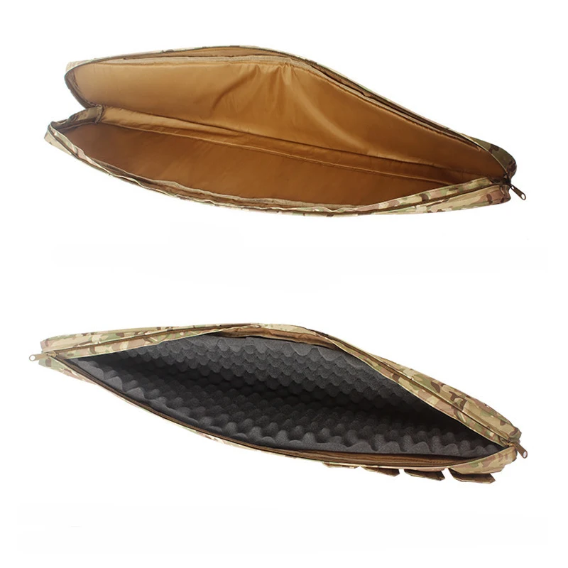 Funda de protección para Rifle de caza al aire libre, bolsa de nailon de 98/118cm, mochila de hombro para Airsoft - imagen 5