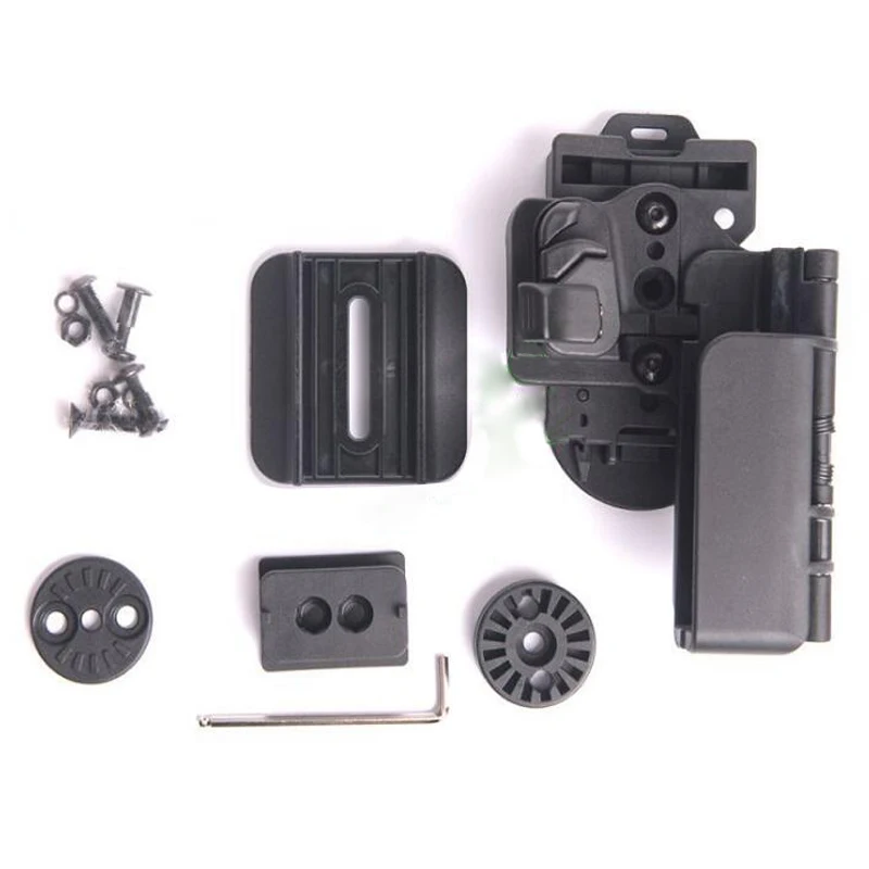 Funda táctica OWB Glock 19/34 17/22, funda para Pistola, soporte para Pistola de caza Glock, condición 3, de transporte rápido - imagen 4