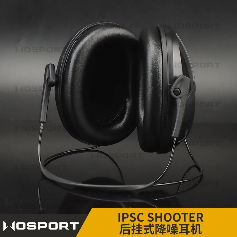 Wosport-auriculares traseros con reducción de ruido, orejera táctica IPSC, adaptación multifuncional para proteger el silenciamiento de las orejas - imagen 2