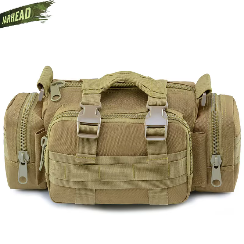 Riñonera multifunción para exteriores, bolso de pesca, bandolera de un solo hombro, almacenamiento de utilidad, equipo de señuelos de pescado - imagen 3