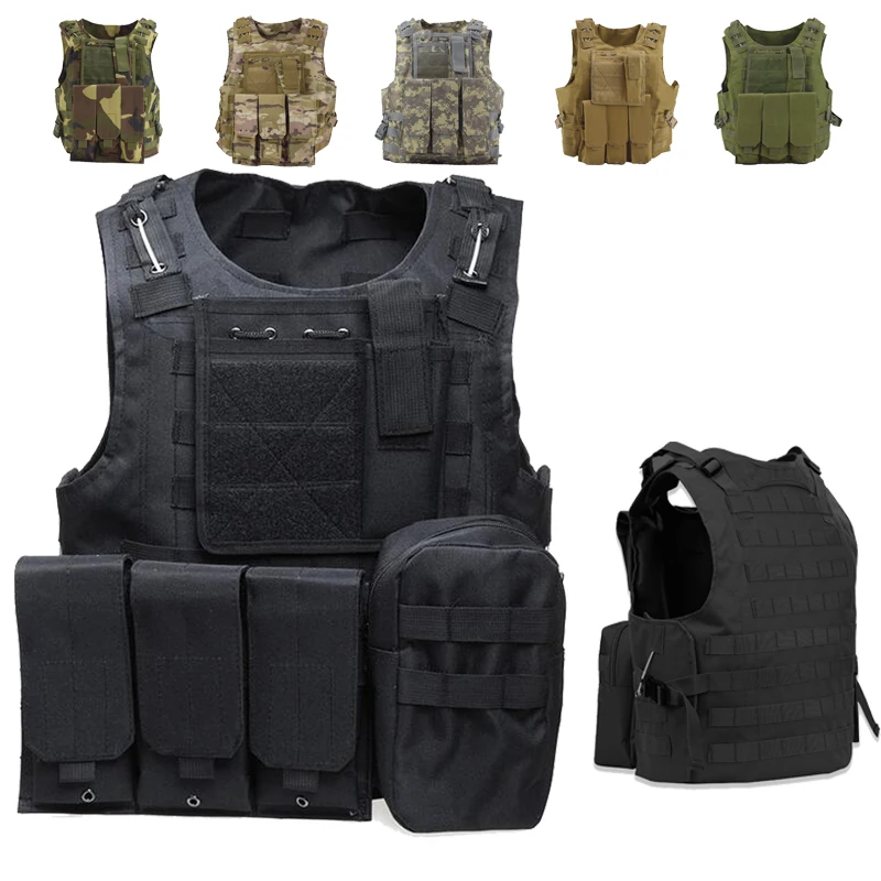 Chaleco táctico camuflaje militar para Airsoft - imagen 3