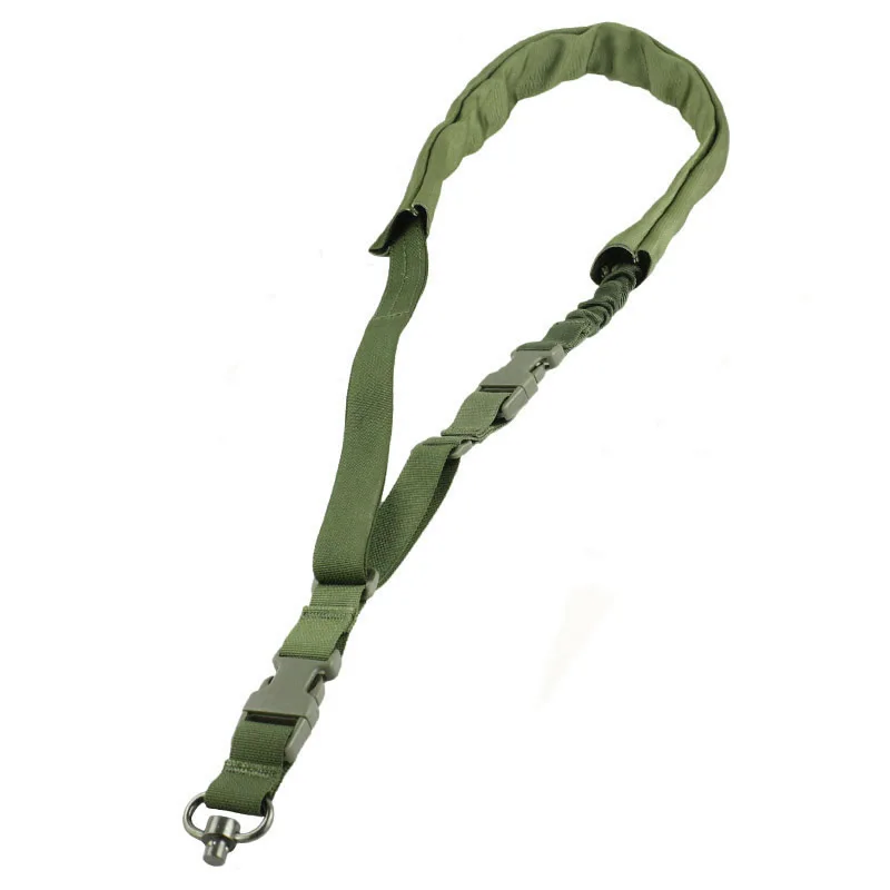 VULPO-eslinga de pistola táctica ajustable, un solo punto, Rifle Bungee, Sistema de Correa giratoria, accesorios de caza - imagen 2