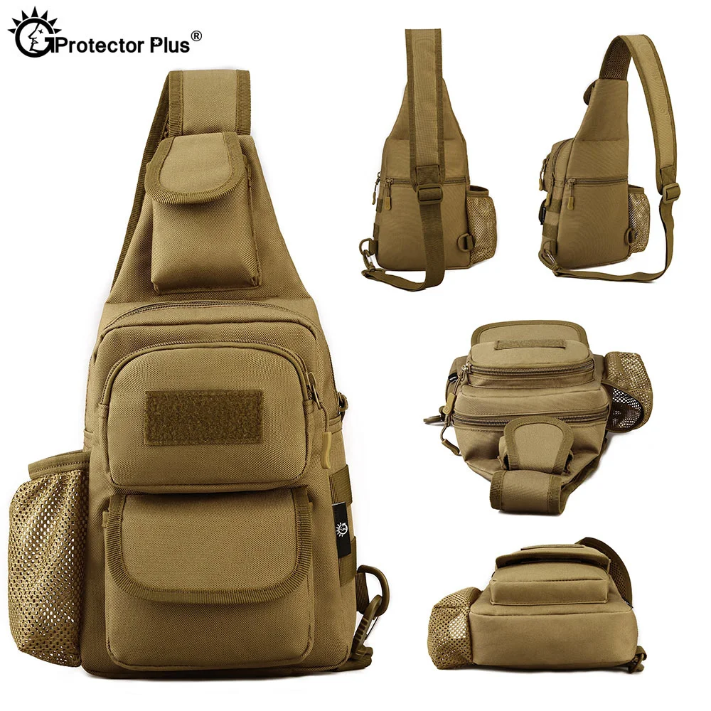 Protector de hombro de nailon 1000D, mochila táctica de estilo militar para deportes al aire libre, caza, senderismo, impermeable - imagen 2