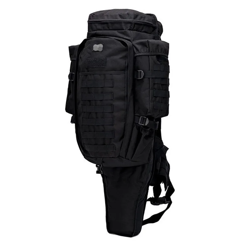 Mochila táctica militar de 60L, bolsa de Rifle Airsoft, impermeable, para viajes al aire libre, Trekking, escalada, Camping, mochila de asalto - imagen 3