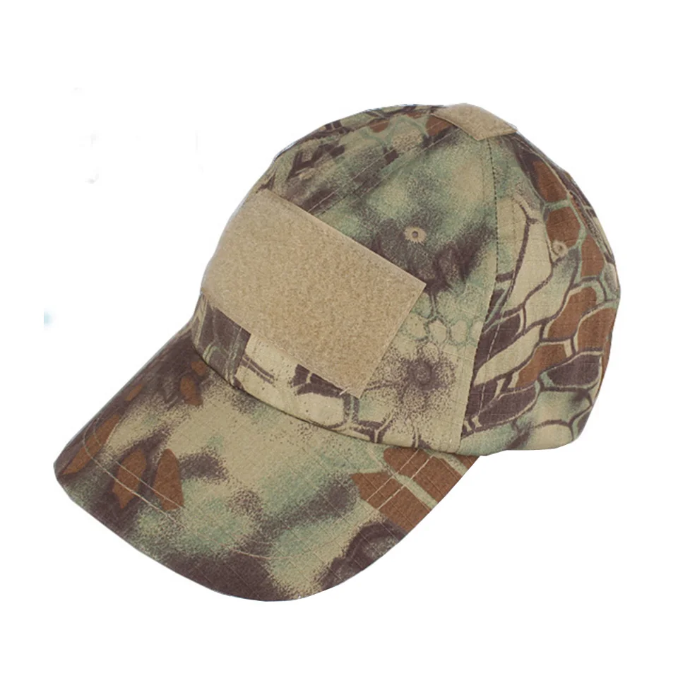 Gorra ajustable de camuflaje al aire libre malla táctica Airsoft pesca caza senderismo baloncesto gorra Snapback - imagen 3