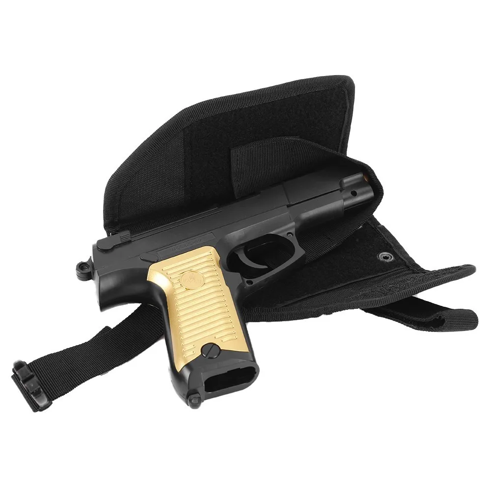Pistolera táctica Molle para Glock 17 19 Beretta M9 Sig P226, Funda Universal para pistola de caza, con bolsa para cargador de 9mm - imagen 3