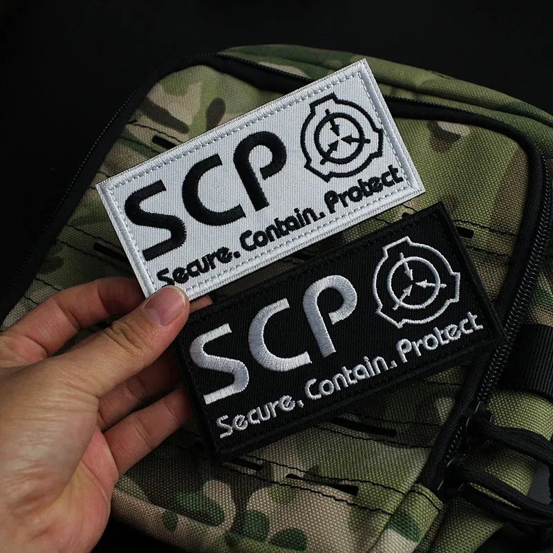 SCP Parche táctico bordado de la Fundación para brazalete - imagen 3