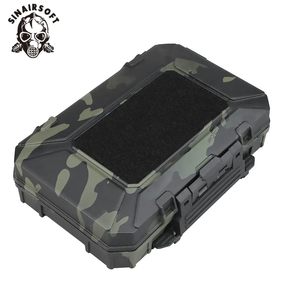 SINAIRSOFT-estuche de seguridad para pistola táctica con relleno de espuma, caja protectora para pistola Airsoft, Maleta, accesorios de caza - imagen 2