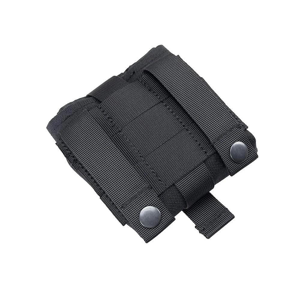 Bolsa táctica Molle plegable para Airsoft Paintball, herramienta militar de caza al aire libre, bolsa magnética de recuperación - imagen 2