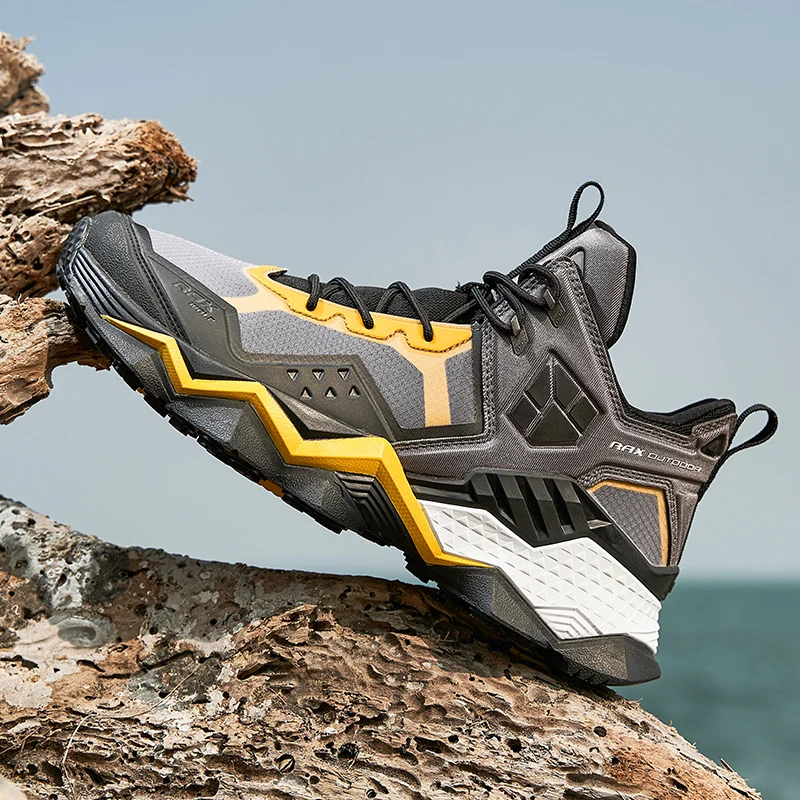 Rax zapatos de senderismo para hombre, zapatos de escalada para deportes al aire libre, zapatos de caza, zapatillas de Trekking cálidas, botines, zapatos tácticos impermeables - imagen 5