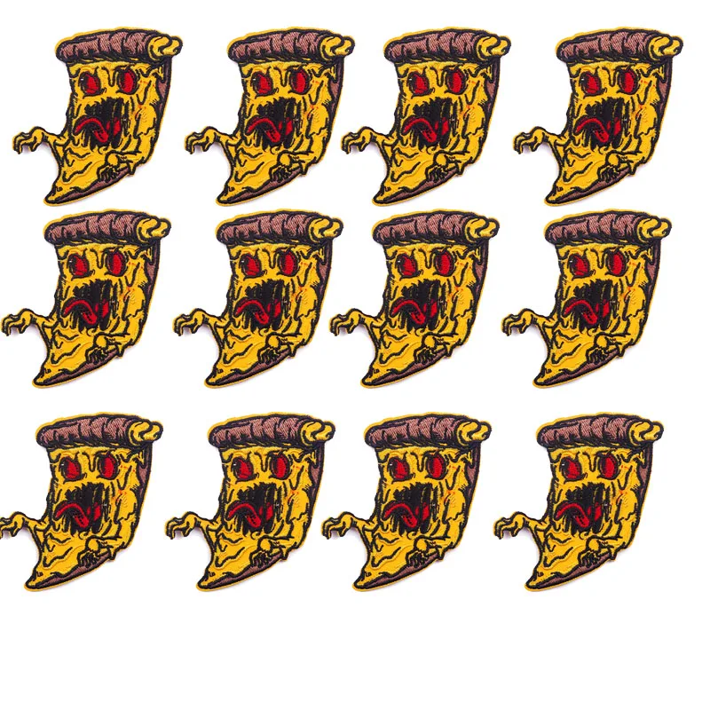 Prajna-Parche bordado de Animal Punk, 10 piezas, apliques de ropa, DIY, parches de planchado de calavera Punk para ropa, insignias de motorista - imagen 4