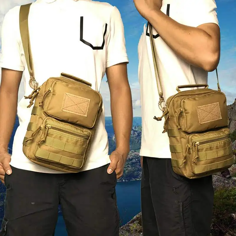 Bolso Táctico SCIONE Molle - Modo de hombro