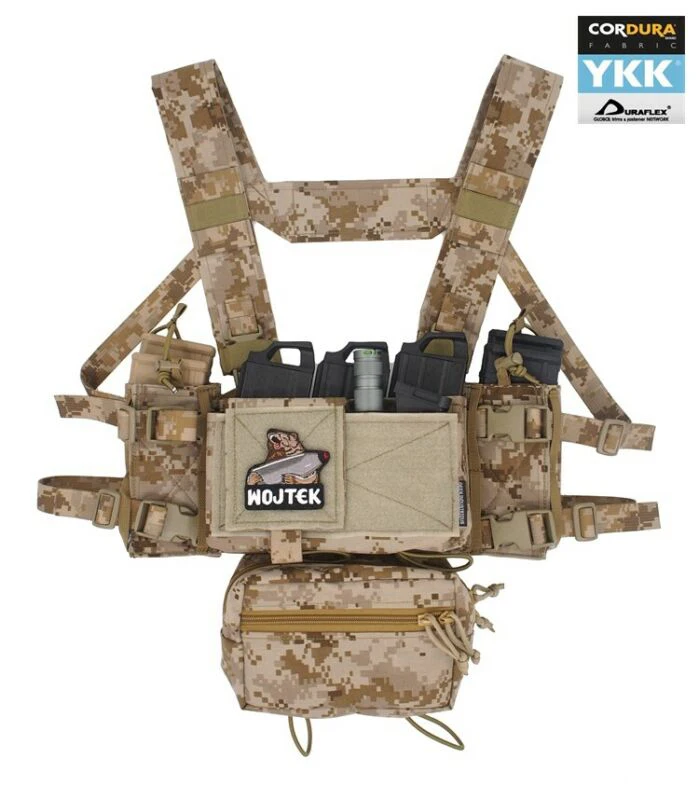 Versión de alta gama SS Micro Fight chasis MK3 MK4 Chest Rig Multicam BK/CB/MC/A1/MCBK - imagen 3