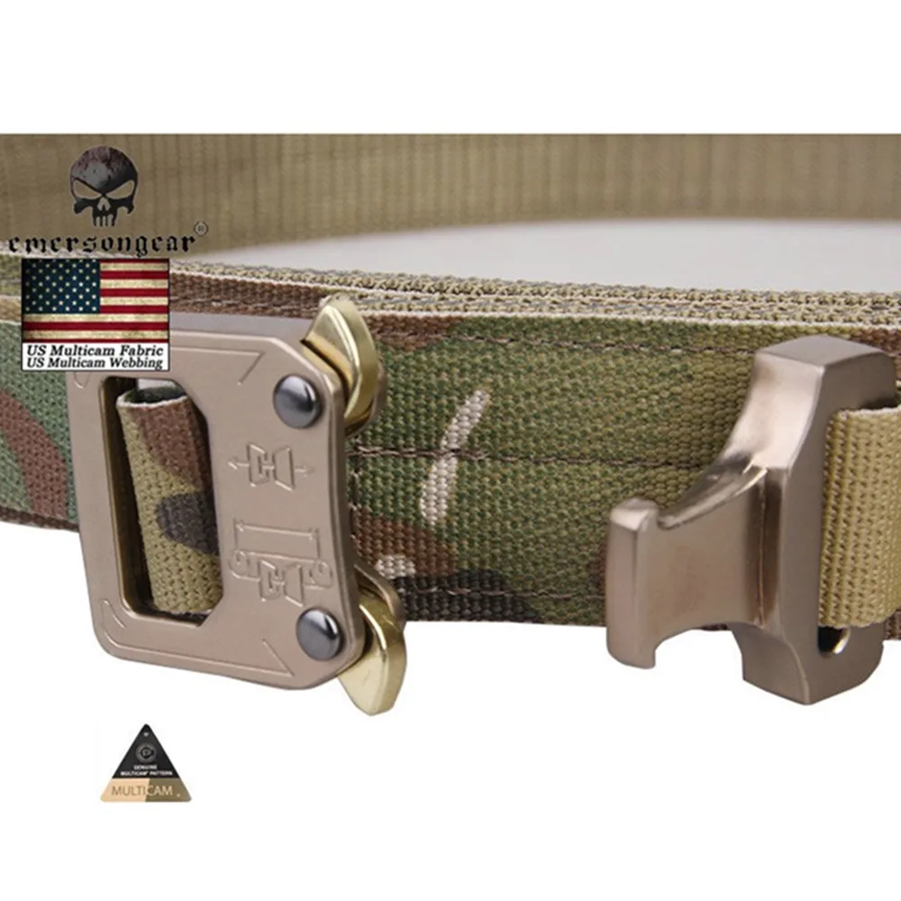 EMERSON-Cinturón de tirador duro de 1,5 pulgadas, multicam, atfg, soporte de cintura de tamaño L, negro, jungla digital, Desierto de oliva - imagen 5