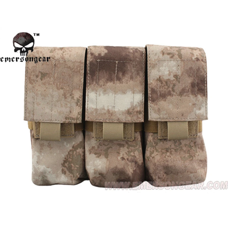 Emersongear táctico LBT estilo M4 556 Triple bolsa para revistas MOLLE combate Mag bolsa titular Airsoft caza equipo Nylon - imagen 5