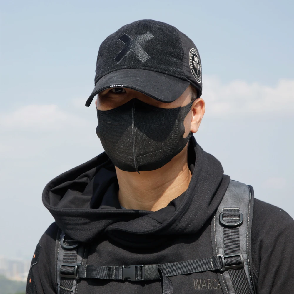 Warchief hombres sombreros gorras tácticas para hombres caza deportes al aire libre sombrero militar camuflaje aire suave Multicam gorra de béisbol negra - imagen 3