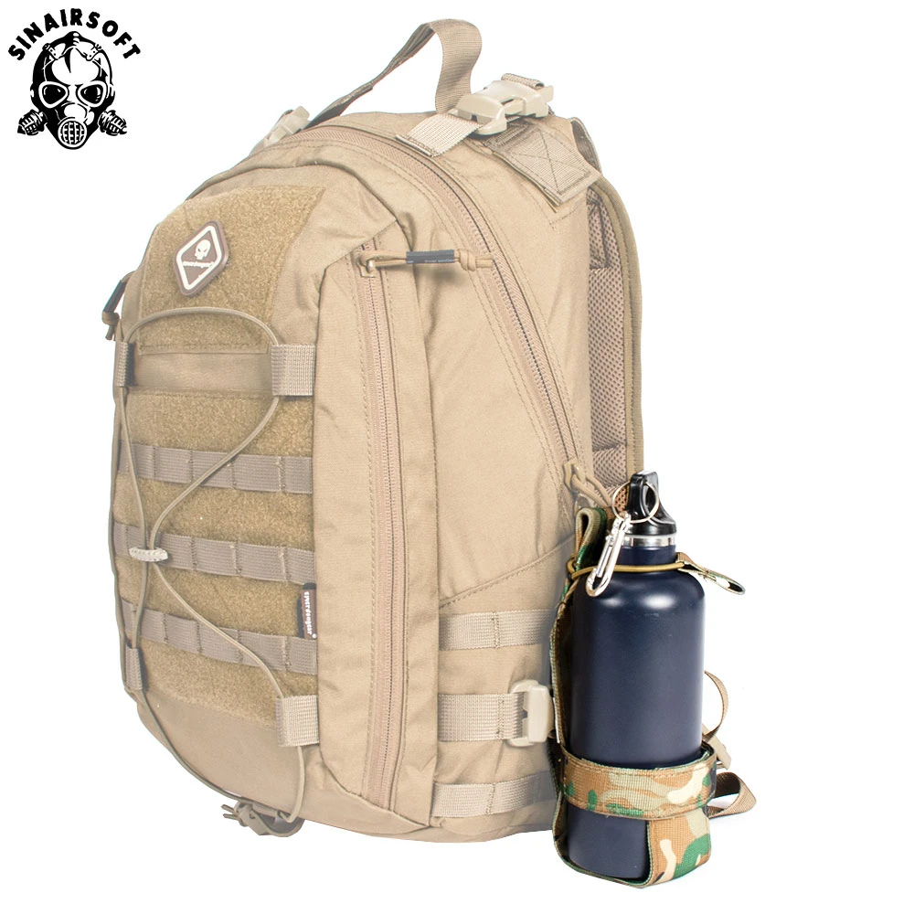 SINAIRSOFT-bolsa táctica militar deportiva MOLLE, bolsa de agua de nailon para botella de agua, bolsa de escalada duradera para viajes y senderismo - imagen 3