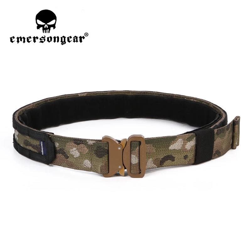 Emersongear táctico 1,75 pulgadas, cinturones de combate MOLLE de una pieza, pretina de servicio, correa de cintura para acampar, senderismo al aire libre, deportes Airsoft de nailon - imagen 3