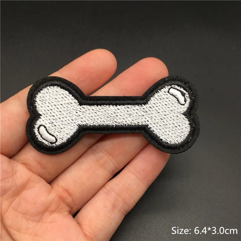 Parches bordados en blanco y negro, rayas para apliques de ropa, pegatinas para planchar, costura, decoración Diy, insignias para ropa - imagen 3