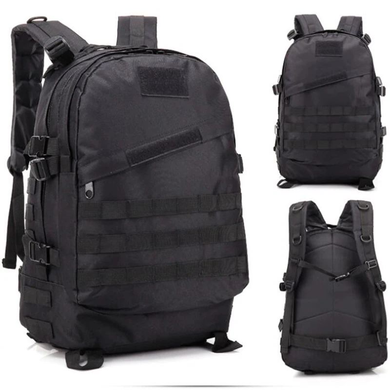 Bolso de hombro Molle 3D de supervivencia al aire libre, bolso deportivo para hombre, mochila de camuflaje militar, mochila táctica para senderismo para fanáticos del ejército
